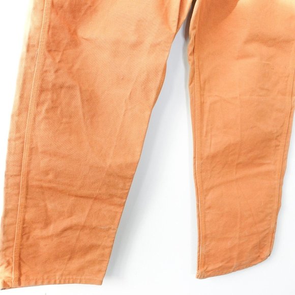 Big Bill Pants Mens 40 Brown Cotton Work Carpenter Trouser Straight Canvas 40x32 - Picture 8 of 10